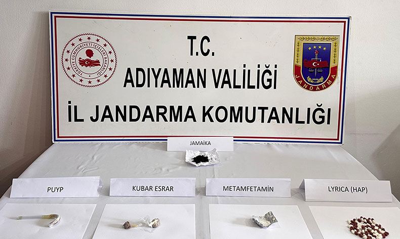 Uyuşturucuyla yakalanan 5 kişi gözaltına alındı