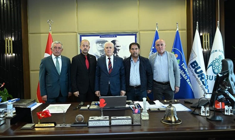 Yenişehir TSO ‘dan Başkan Bozbey’e ziyareti