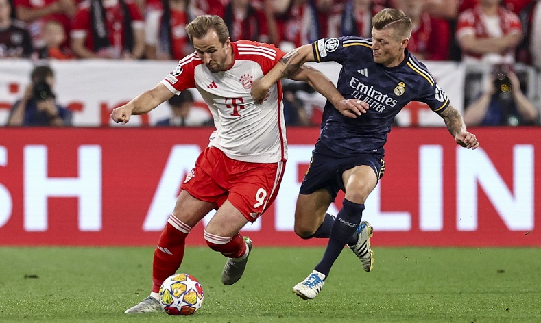 UEFA Şampiyonlar Ligi: Bayern Münih: 2 – Real Madrid: 2