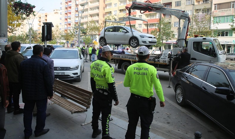 Batman’da 11 araç trafikten men edildi