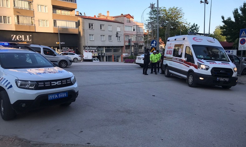 Bilecik’te meydana gelen trafik kazasında 1 kişi yaralandı
