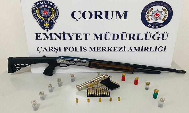 Çorum polisinden asayiş uygulaması