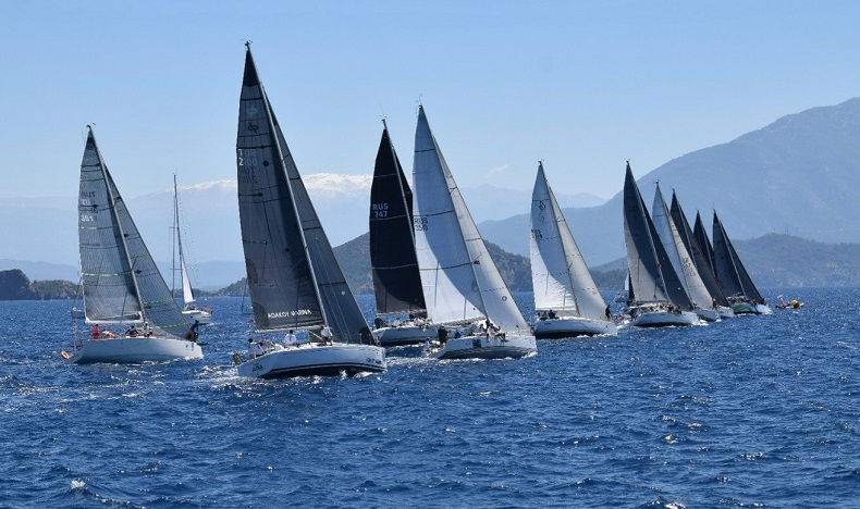 Yelken Yarışları Göcek’te Başladı