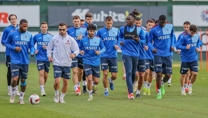 Trabzonspor, Başakşehir maçı hazırlıklarına başladı