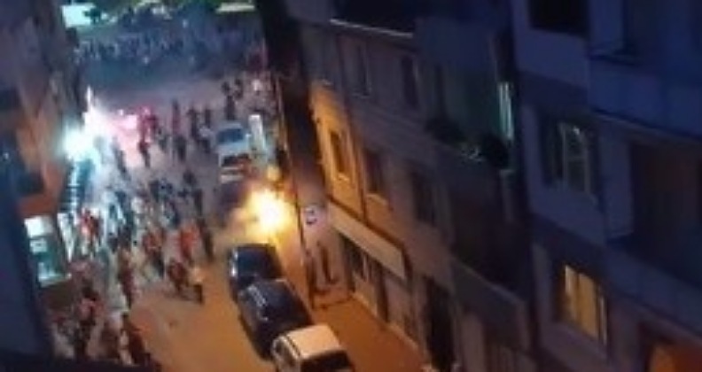 Bursa’da şampiyonluk maçı sonrası gergin anlar