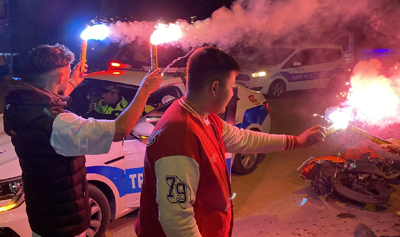 Trafik Haftası’nda polislere sürpriz