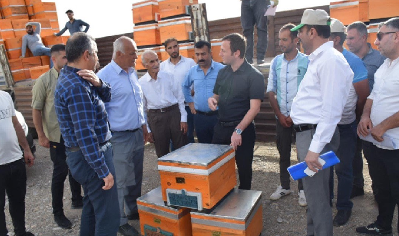 arıcılara organik kovan dağıtımı
