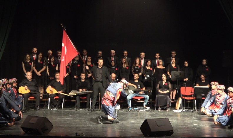 Osmaniye’de Türk Halk Müziği konseri verildi