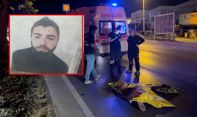 Bursa’da yolun karşısına geçerken otomobilin altında can verdi