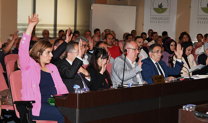 Bursa’da meclis toplantısı ilk defa canlı yayınlandı