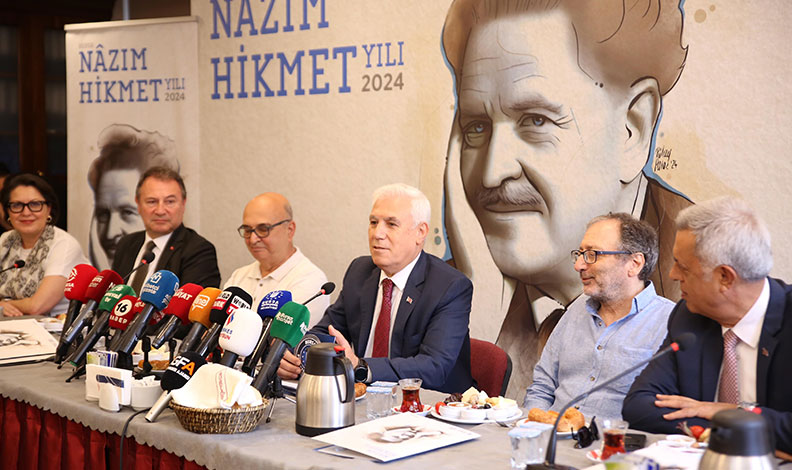 Nazım Hikmet yıl boyunca Bursa’da anılacak