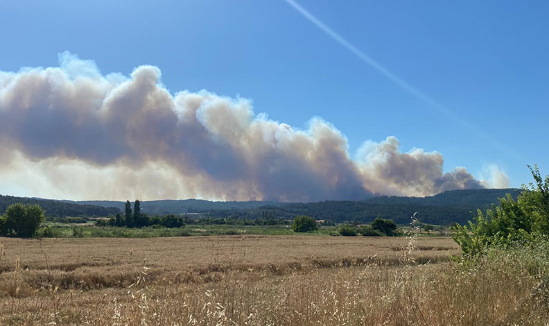 Çanakkale yangınında Anafartalar köyü boşaltıldı