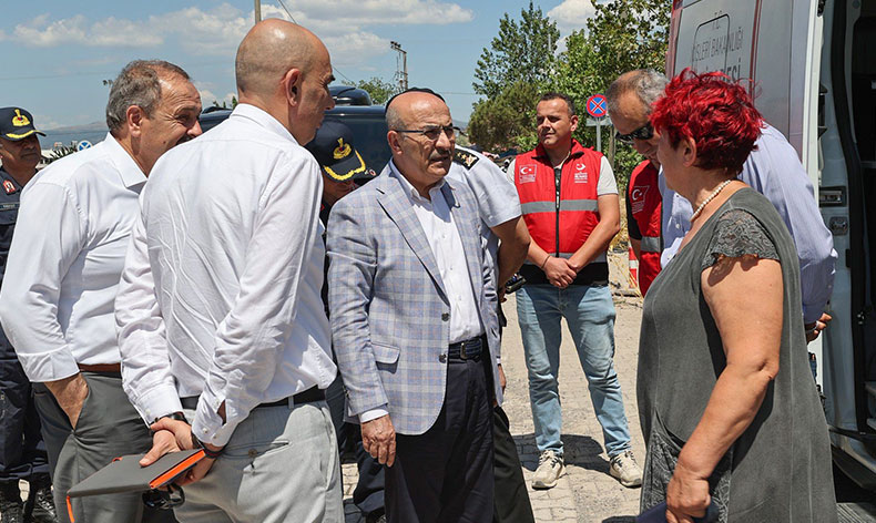 Kumsaz’da mobil göç denetimi