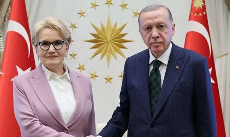 Cumhurbaşkanı Erdoğan-Meral Akşener görüşmesi sona erdi