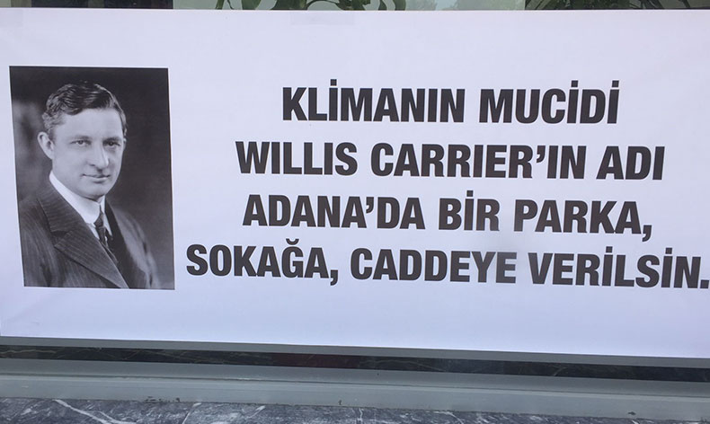 Klimayı keşf edenin ölümsüzleşmesini istedi