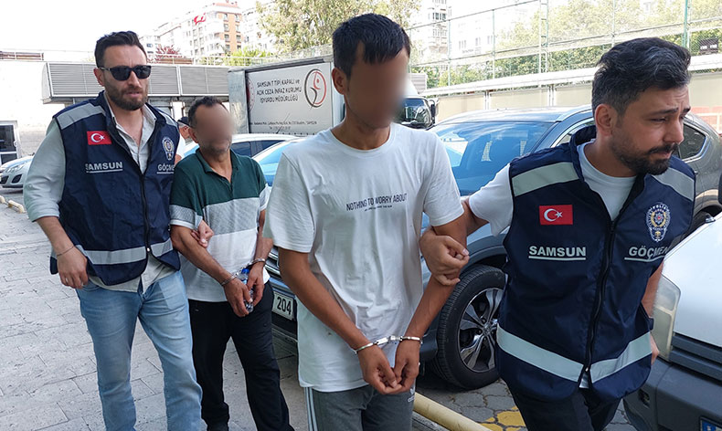 Samsun’da göçmen kaçakçılığı operasyonu