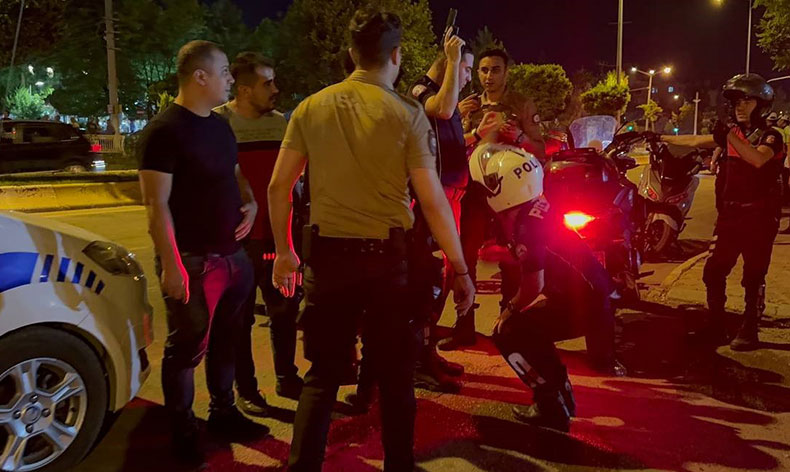Düğün konvoyunda rastgele ateş açıldı, ekipler harekete geçti