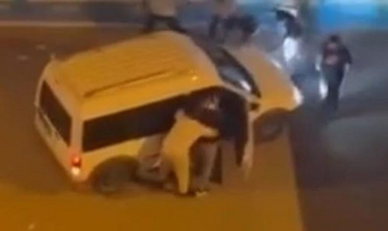 Bursa’da tekme ve yumruklar havada uçuştu