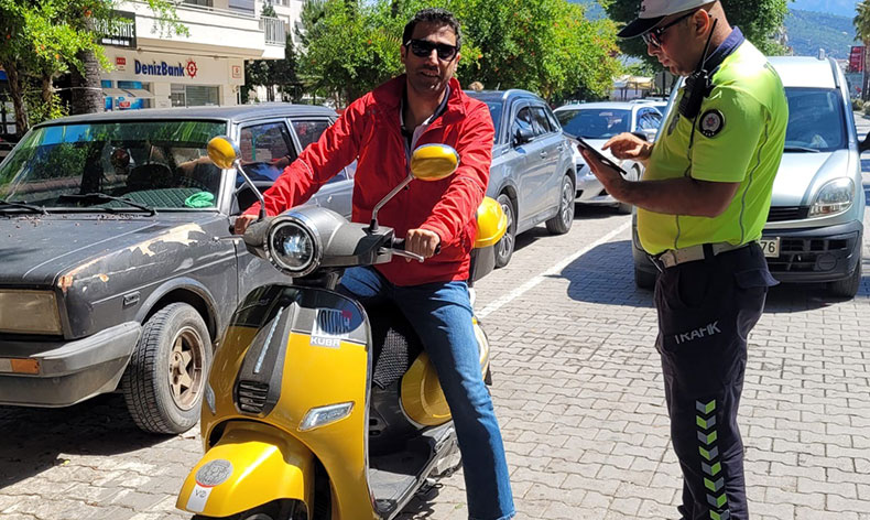 Gazipaşa’da 7 sürücüye 40 bin TL ceza