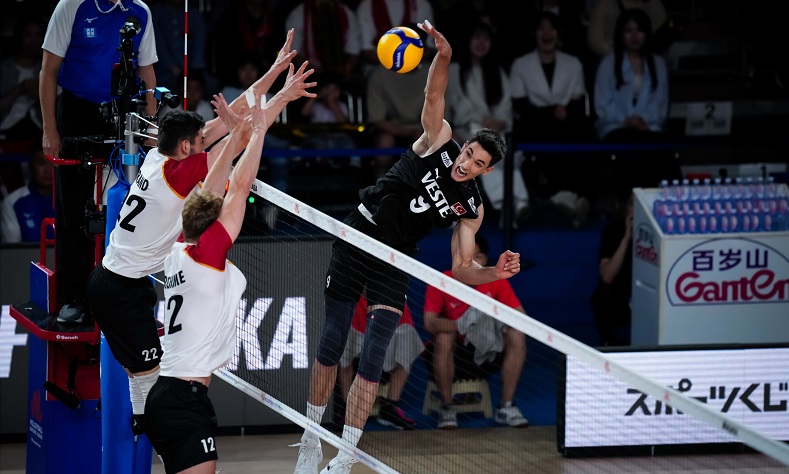 FIVB Voleybol Milletler Ligi: Türkiye: 2 – Almanya: 3
