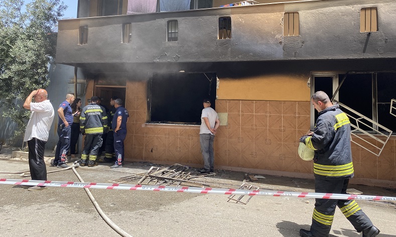 Yatalak hasta evinde çıkan yangında hayatını kaybetti