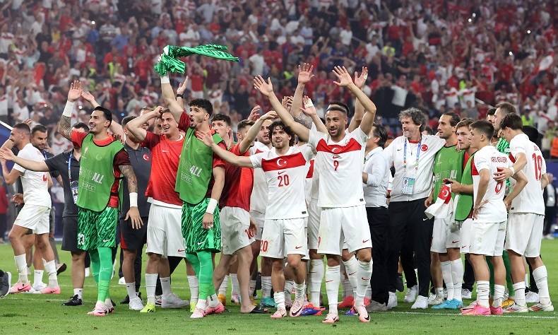 A Milli Futbol Takımı, Avrupa Şampiyonası’nda 3. kez gruptan çıktı