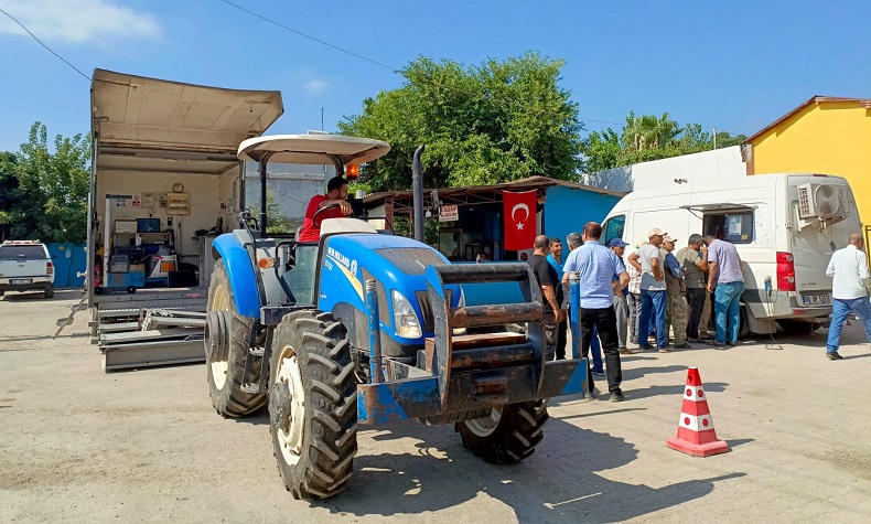 Yüreğirli çiftçilere traktör muayene kolaylığı