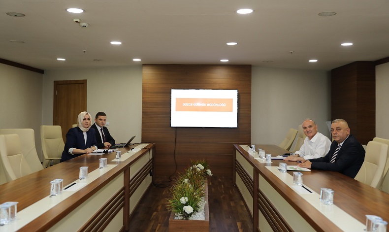 Düzce’ye kurulacak Gümrük Müdürlüğü’nü konuştular