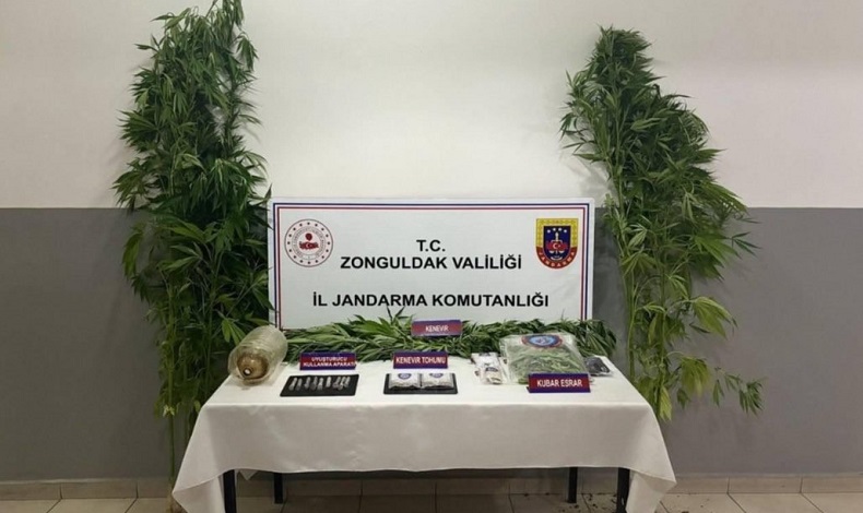 Zonguldak’ta uyuşturucu operasyonunda 1 tutuklama