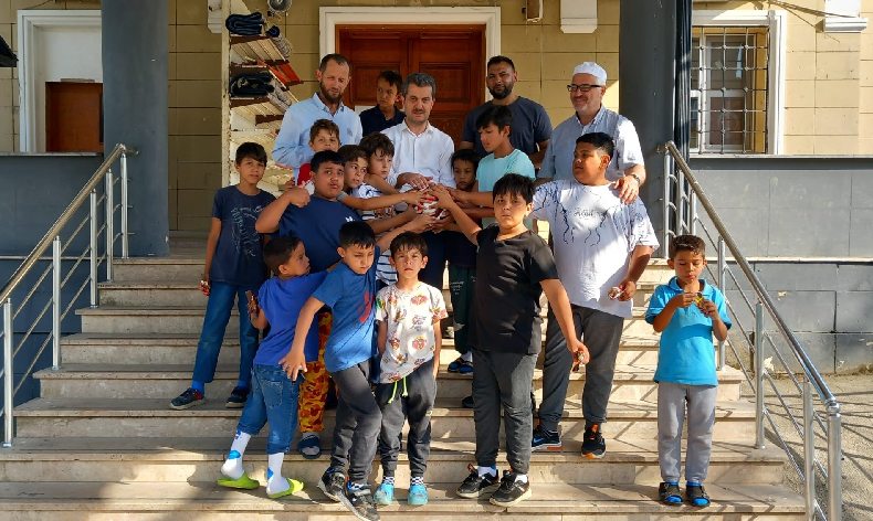 Müftü, gençlerle bir araya geldi