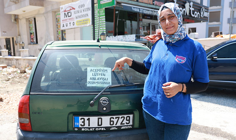 ‘Acemiyim’ yazısıyla korkusunu yendi