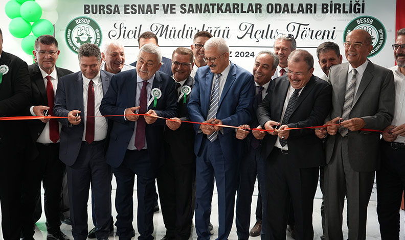 Yenilenen BESOB Sicil Müdürlüğü hizmete açıldı