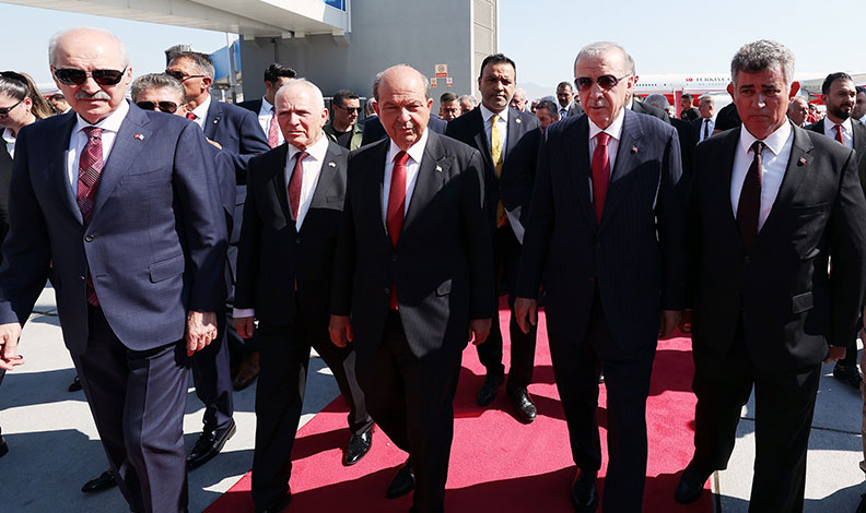 Cumhurbaşkanı Erdoğan, KKTC’de