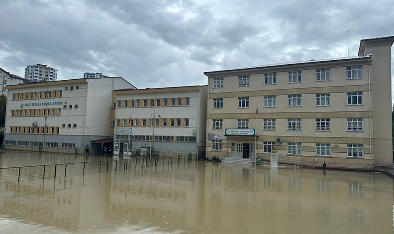 Ordu’da sel ve su baskınları