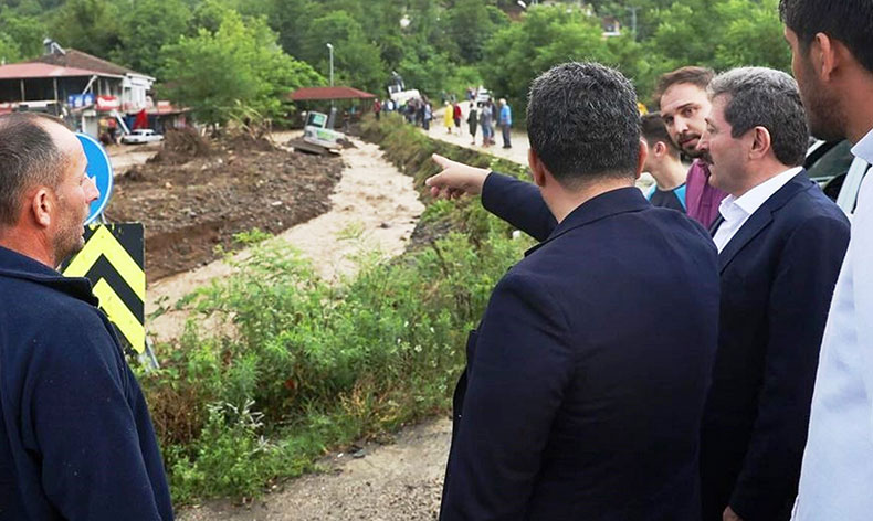 Şiddetli kuraklık yaşayan Orta Karadeniz, yağışa doydu