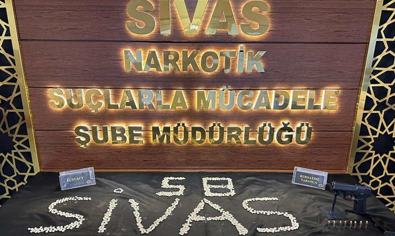 Sivas’ta uyuşturucu operasyonu