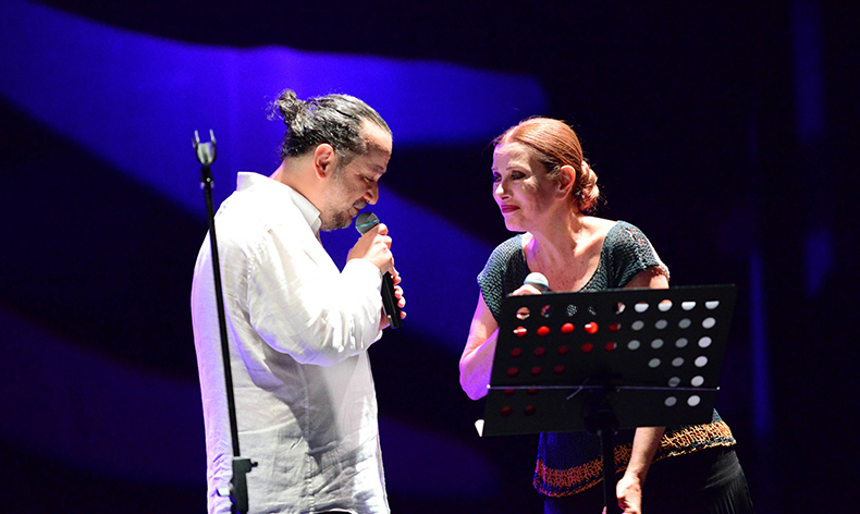 Festivalde şiir dolu bir akşam