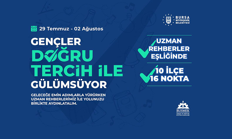 Büyükşehir’den tercih yapacak öğrencilere destek
