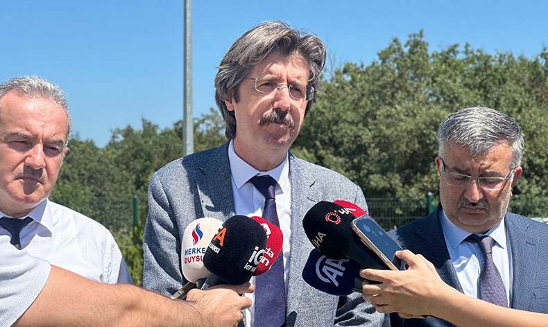 Rektör Yılmaz, yangının bilançosunu açıkladı