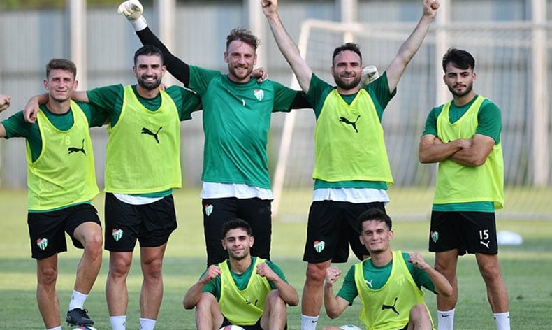 Bursaspor’da dar alan çalışması yapıldı