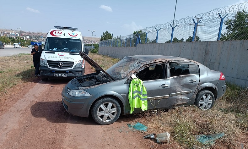 Ankara’da 4 farklı trafik kazasında 1 ölü 1’i ağır 5 yaralı