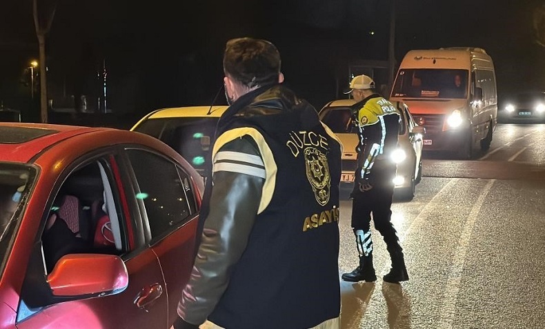 Düzce’de çeşitli suçlardan aranan 41 şahıs yakalandı