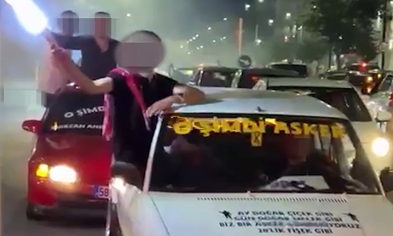 Rahatsızlık veren düğün konvoyuna ceza