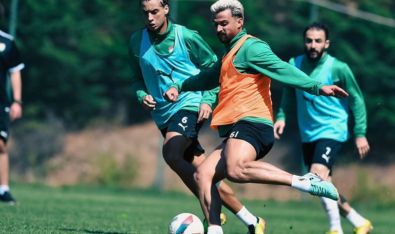Bursaspor dar alanda çalıştı