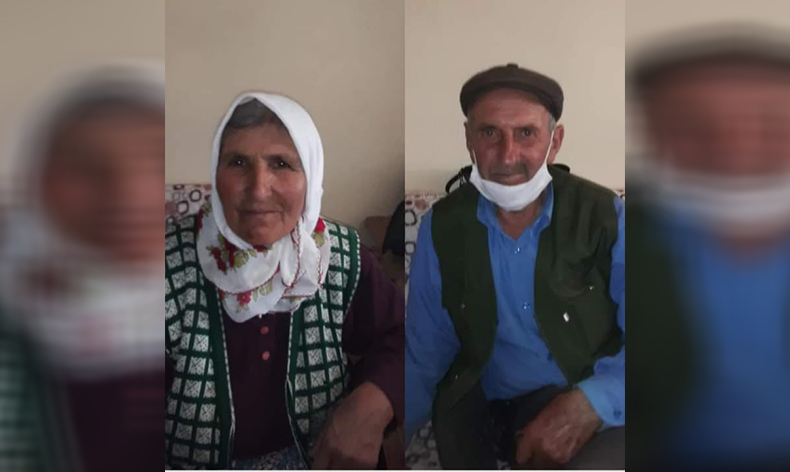 Yaşlı çift kazada hayatını kaybetti