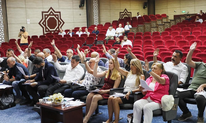 Yunusemre Meclisi’nden Filistin’e destek