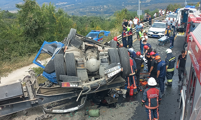 Bolu Dağı Geçişi’nde feci kaza