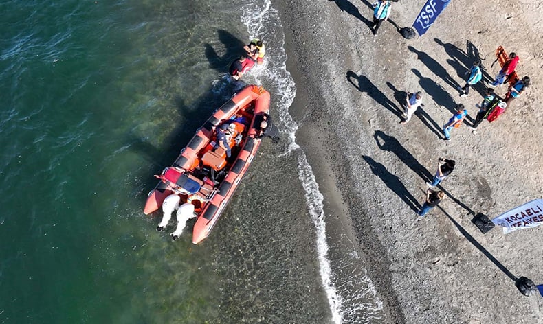 İzmit Körfezi’nde heyecan dolu tatbikat
