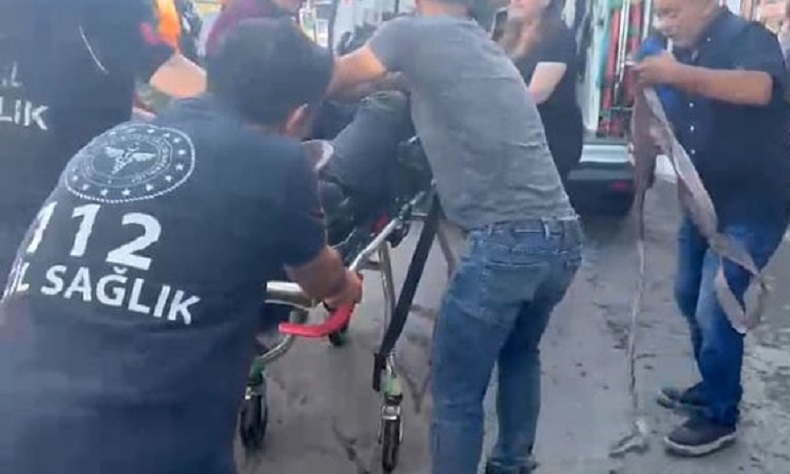 Tartıştığı minibüs şoförünü bacağında silahla yaraladı