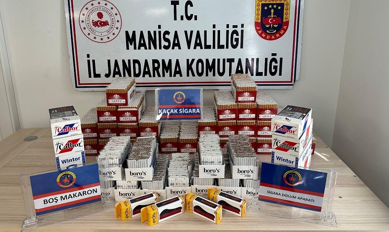 İşyerinden 11 bin sarma sigara çıktı